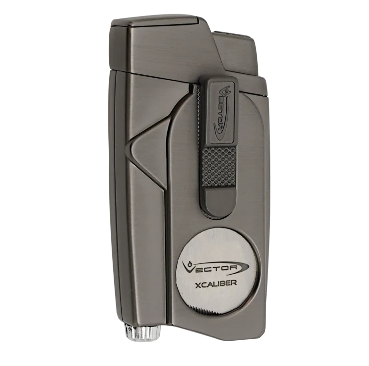  Vector XCALIBER Dual Torch Lighter Gunmetal 