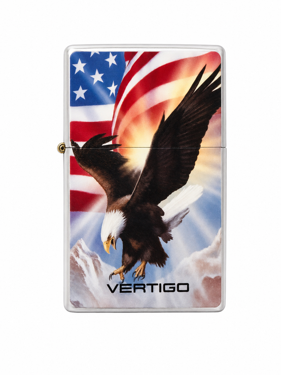 Vertigo Eagle Descending Chrome Triple Torch