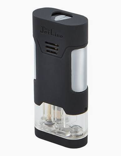 Jetline Mongoose Single Flame Lighter Black