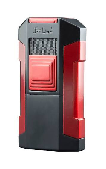 Jetline Avalanche Quad Flame Lighter Red/Black