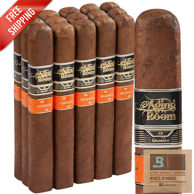 Aging Room Quattro Nicaragua Vibrato Toro (6x54 / 15 Pack)