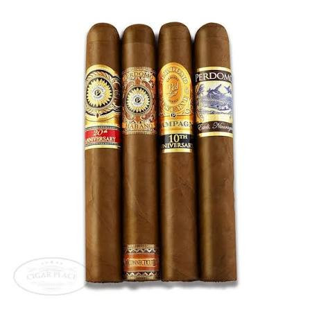 Perdomo Assorted Connecticut Sampler (6x54 / 4 Pack)