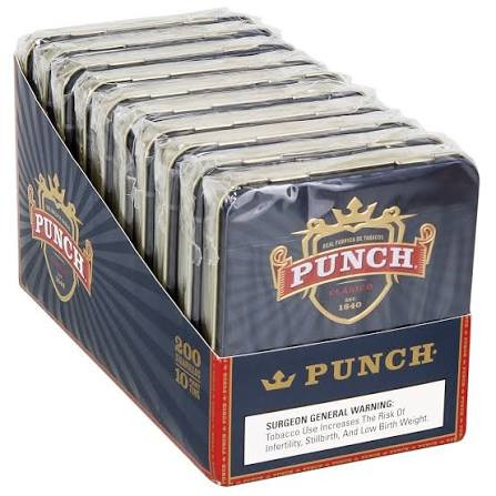 Punch Cigarillos (4x24 / 10 Tins of 20)