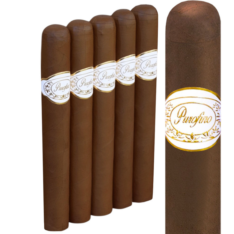Purofino White Label Sun Grown Robusto (5x50 / 5 Pack)