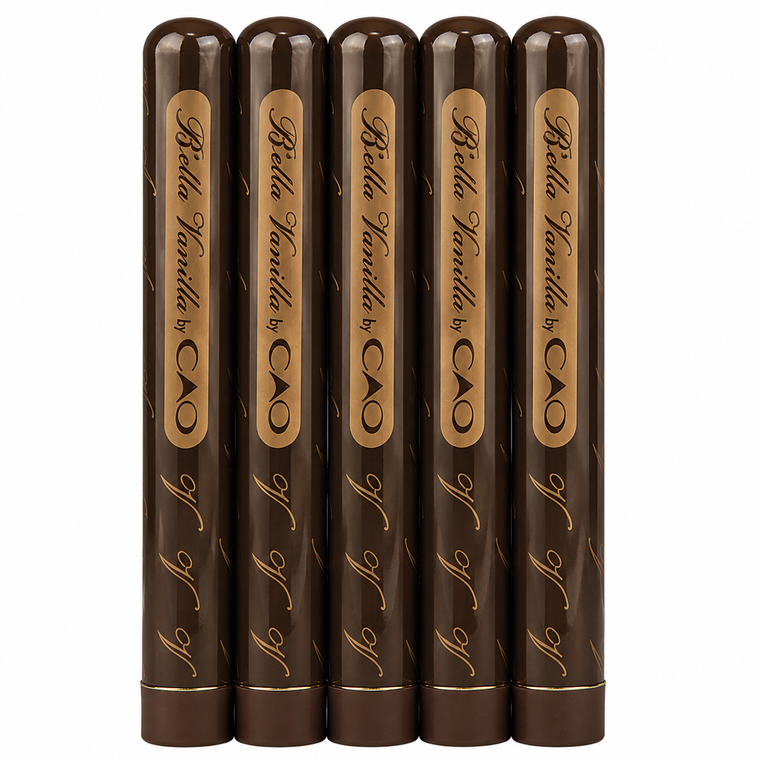 CAO Bella Vanilla Tubo (4.75x30 / 5 Pack)