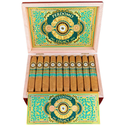 Perdomo Legacy Father & Son Connecticut Gran Figurado  (6x60 / Box 50)