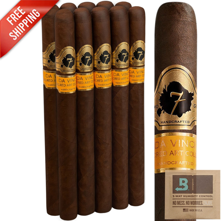 El Septimo Geneva The Sacred Arts Collection Da Vinci (7.5x40 / 10 Pack) + Flash Sale!