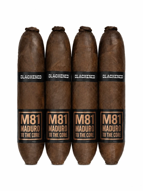 Blackened by Drew Estate M81 Maduro Flying Pig (4x60 / 4 Pack)