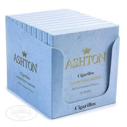 Ashton Cigarillos Connecticut (4x28 / 10 Tins of 10)