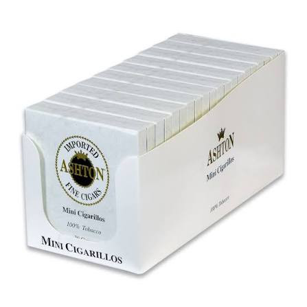 Ashton Mini Cigarillo (3.25x20 / 10 Tins of 20)
