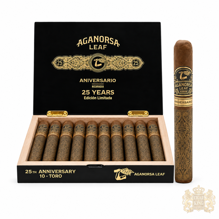 Aganorsa Leaf Aniversario 25 Edición Limitada (6 1/4x52 / Box 10)