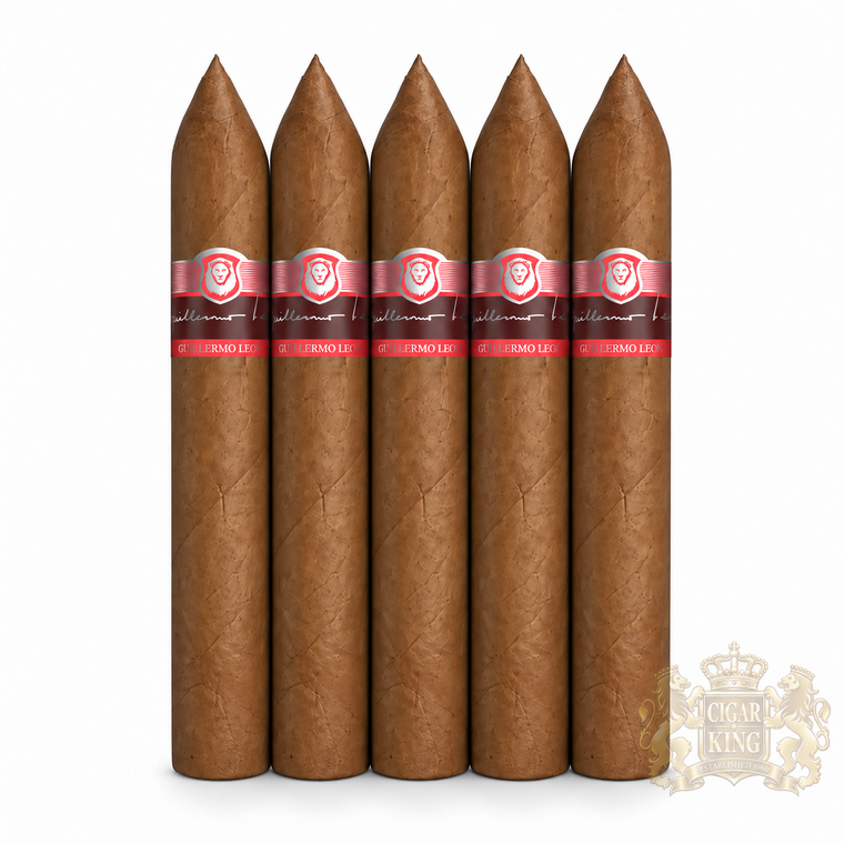 Guillermo León By La Aurora Belicoso (6.25x52 / 5 Pack)