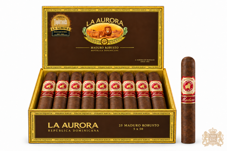 La Aurora Maduro Robusto (5x50 / Box 25) 