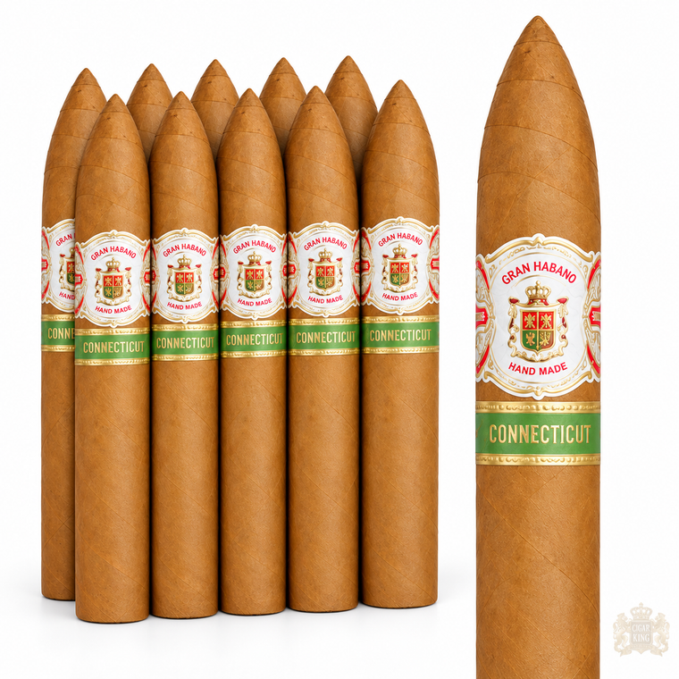 Gran Habano #1 Connecticut Pyramid (6.1x52 / 10 Pack)
