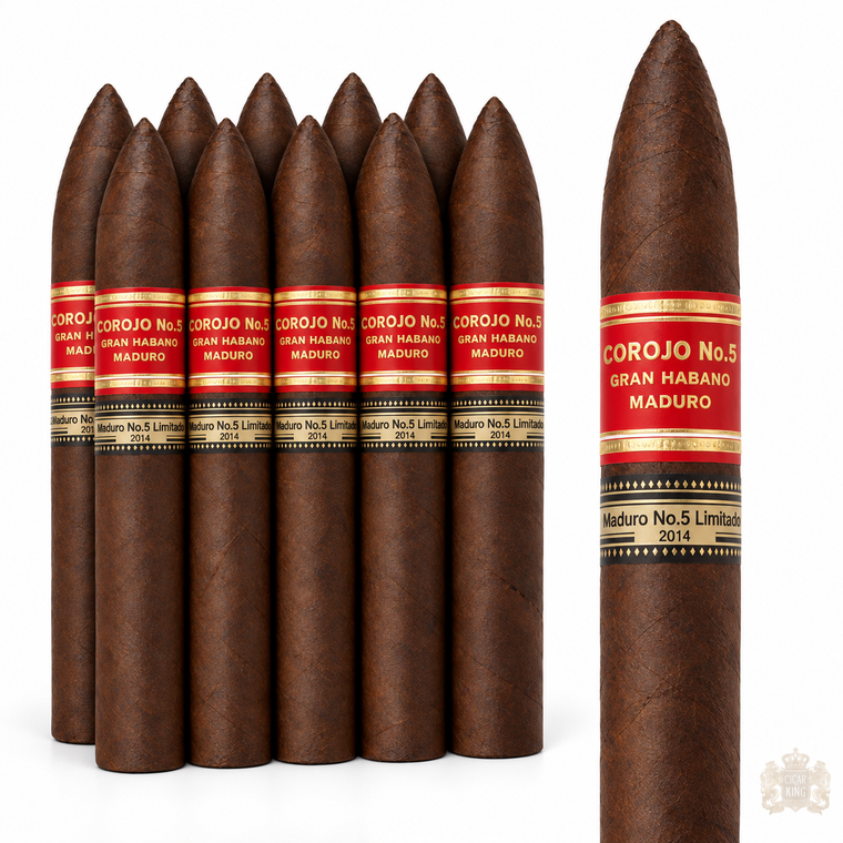 Gran Habano #5 Maduro Corojo Pyramid (6.1x52 / 10 Pack)