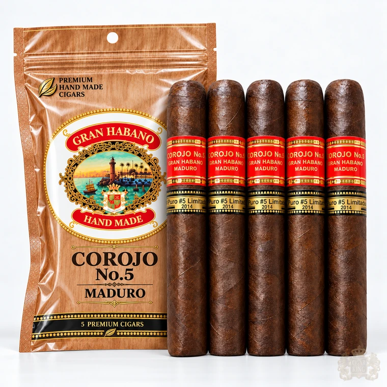 Gran Habano #5 Maduro Corojo Gran Robusto Fresh Pack(6x54 / 5 Pack)