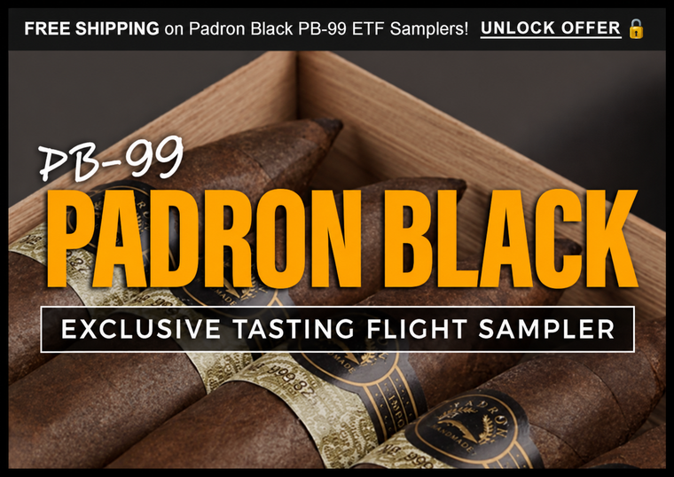 Rare Padron Black PB-99 Exclusive Tasting Flight (Assorted Sizes / Quantity Undisclosed)