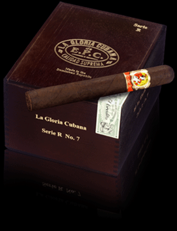 La Gloria Cubana Serie R No. 7 Maduro (7x58 / 5 Pack)