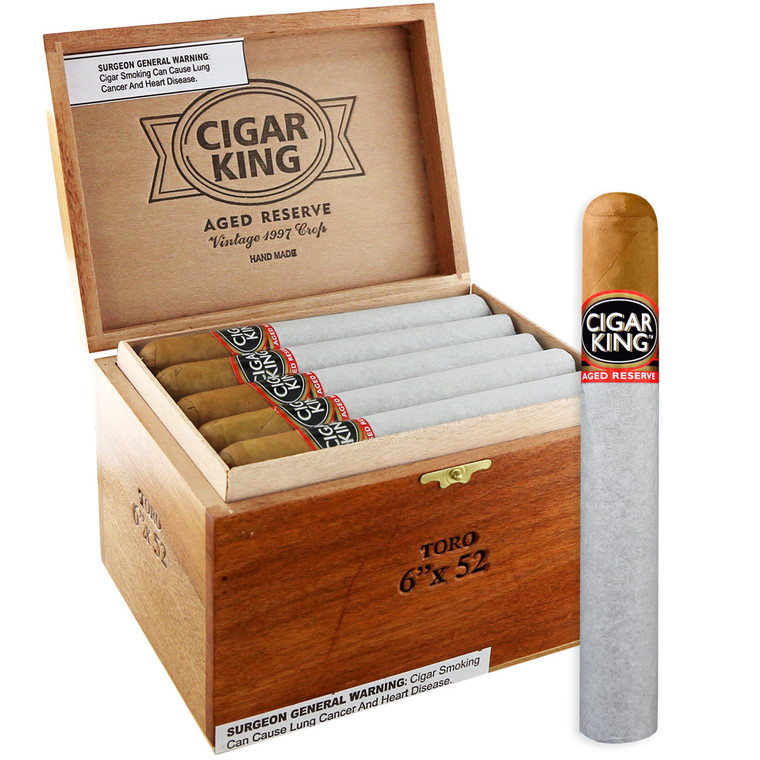 Cigar King Aged Reserve Natural Robusto (5x50 / Box 25)
