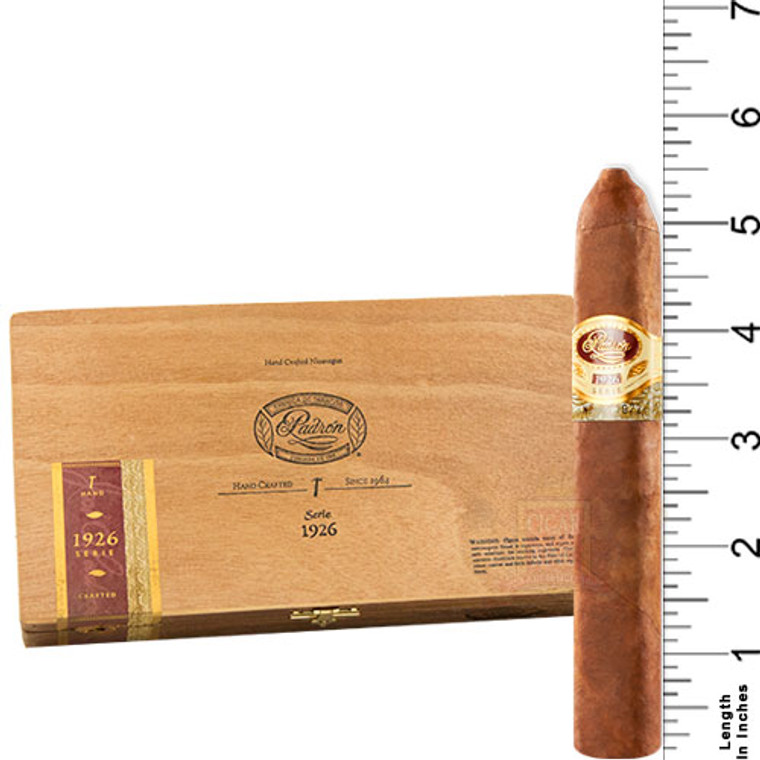 Padron Serie 1926 No. 2 Belicoso Natural (5.5x52 / Box 24)