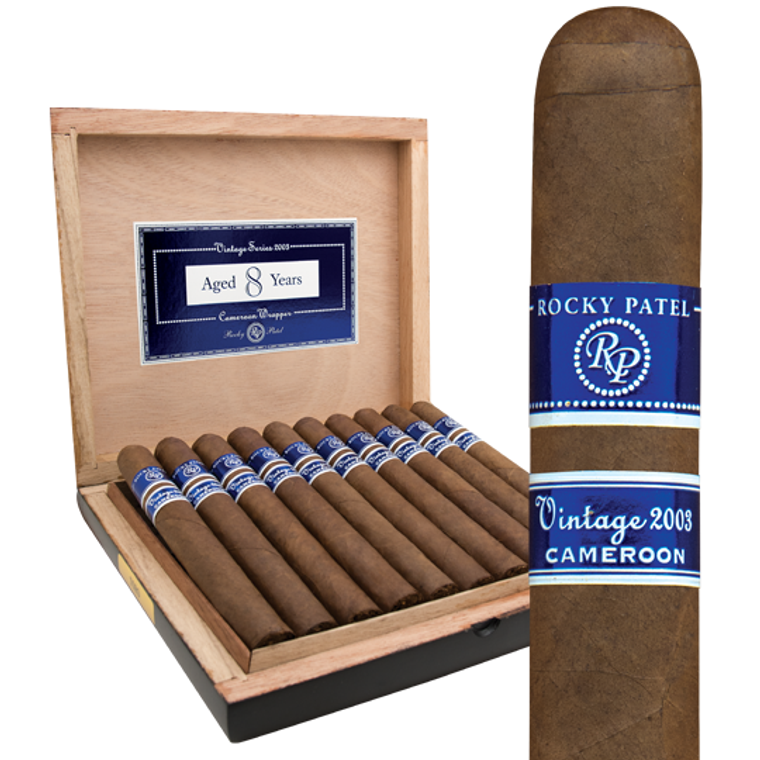Rocky Patel Vintage 2003 Cameroon Toro (6.5x52 / Box 20)