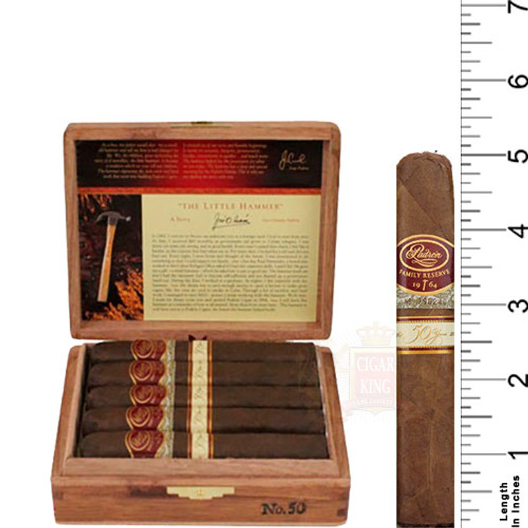 Padron Family Reserve No. 50 Natural  (5x54 / Box 10)