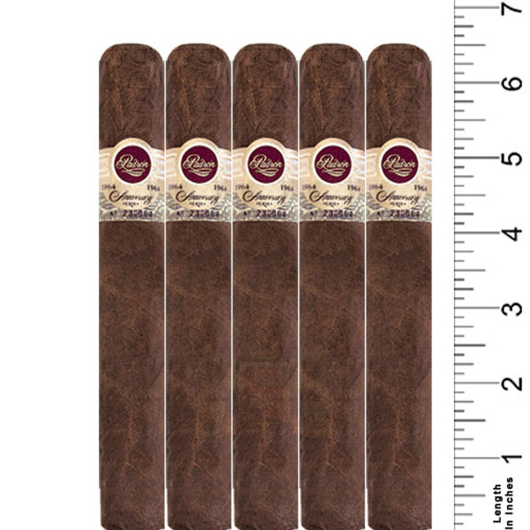 Padron 1964 No. 4 Maduro (6.5x60 / 5 Pack)