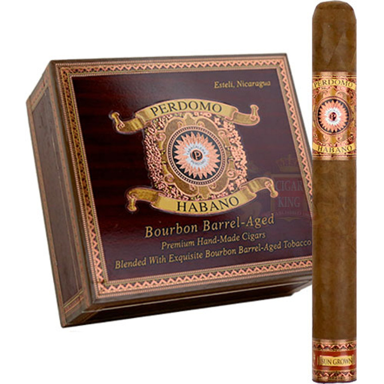 Perdomo Habano Bourbon Barrel Aged Sun Grown Churchill (7x54 / Box 24)