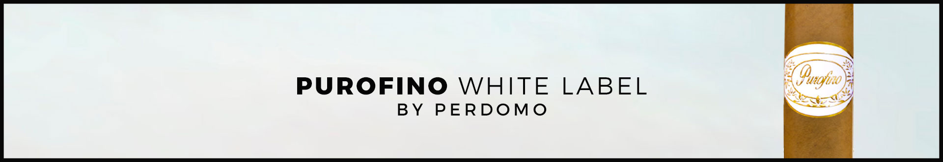 Cigar King’s Purofino White Label by Perdomo Banner