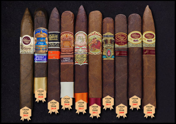 Cigar Of The Year Last 10 Years Cigar Aficionado #1 Cigar Of The Year Sampler (Assorted Sizes / 10