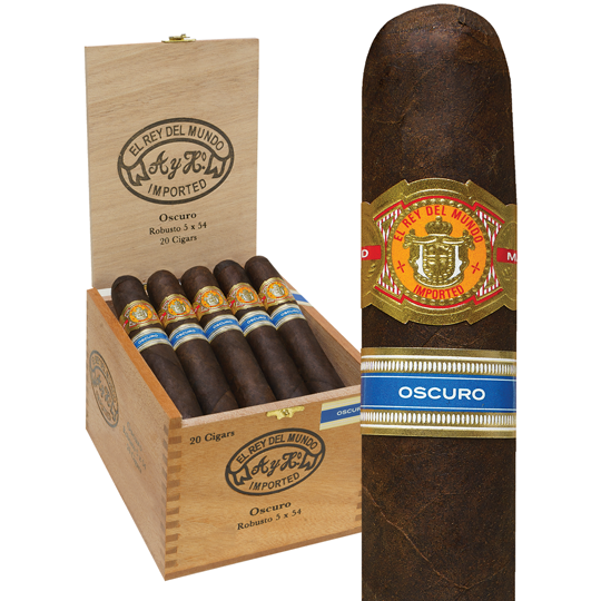 EL Rey Del Mundo Robusto Supremo Oscuro (7.25x54 / Box of 20