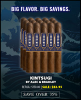 Alec & Bradley Kintsugi Robusto (5x50 / Pack 15) + 36% OFF RETAIL! + FREE SHIPPING ON YOUR ENTIRE ORDER!