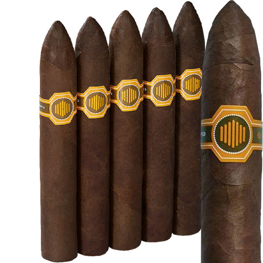 Warped La Colmena Black Honey Belicoso (5x48 / 5 Pack) | Cigar King