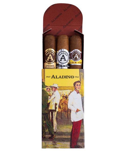 aladdin's tobacco Aladino Rothschild Sampler (3 Pack)