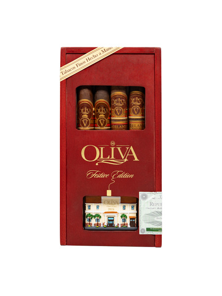 Oliva 4 Cigar Festive Sampler with Ornament | Cigar King