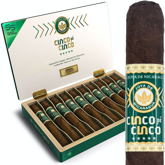 Joya de Nicaragua Cinco de Cinco Corona Extra (6.3x46 / Box 10