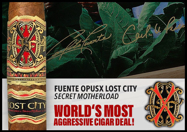 Fuente Fuente OpusX Lost City Secret Motherload (Assorted Cigars