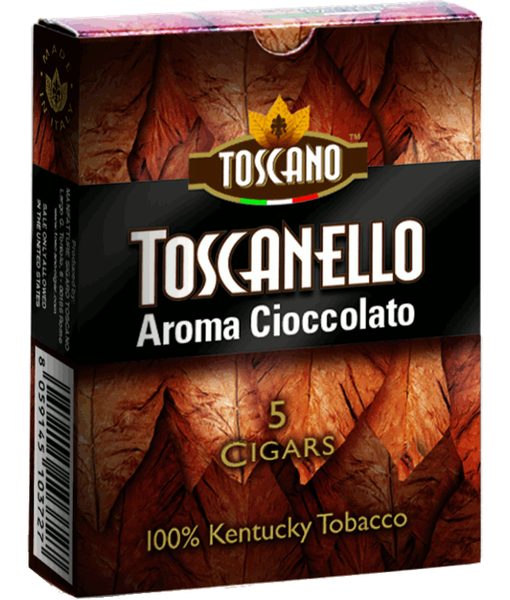 tobacco tuscano Toscano Toscanello Aroma Cioccolato (3x38 / Pack of 5)