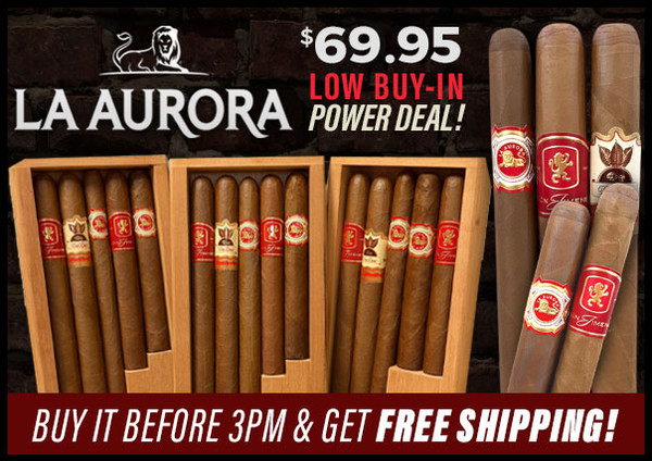 La Aurora European Selection (Assorted Sizes / Box 15) | Cigar King