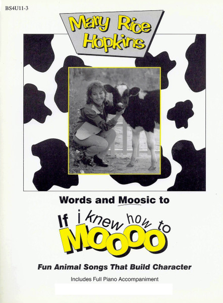 If I Knew How to Moo (Songbook)