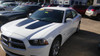 front of white 2014 Dodge Charger R/T Stripes RECHARGE 2011-2014