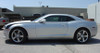 profile of silver 2015 Chevy Camaro Stickers THROWBACK 2009-2011 2012 2013 2014 2015