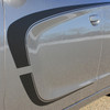 close up of silver 2018 Dodge Charger Side C Decals C-STRIPE 15 2015-2023 2024