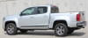 side view of silver 2020 Chevy Colorado Decals RAMPART 2015-2018 2019 2020 2021 2022