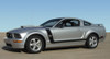 profile of 2007 Ford Mustang GT Racing Stripes FASTBACK 2 2005-2008 2009