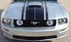 front of 2007 Ford Mustang GT Racing Stripes FASTBACK 2 2005-2008 2009