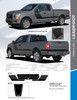 flyer for 2019 Ford F150 Hood Stripes LEAD FOOT HOOD 2015-2023 2024