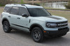 front angle of NEW! Ford Bronco Side Door Stripes BREAK ROCKER 2021-2024