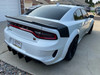 rear of white 2023 Dodge Charger Rear Trunk Stripes Daytona SRT 2015-2024