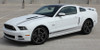 side angle view California Mustang GT stripe graphics 2013-2014 CALI EDITION